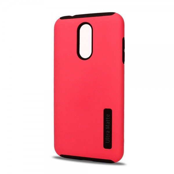 Wholesale LG K40 / K12 Plus / X4 (2019) Ultra Matte Armor Hybrid Case (Hot Pink)